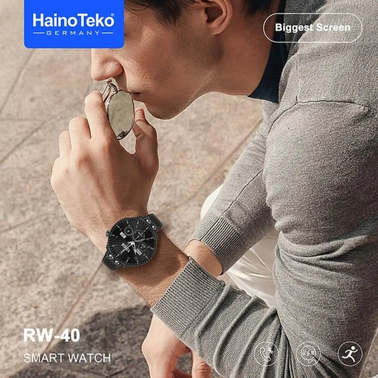 Haino Teko RW-40 noir +airpods gratuit