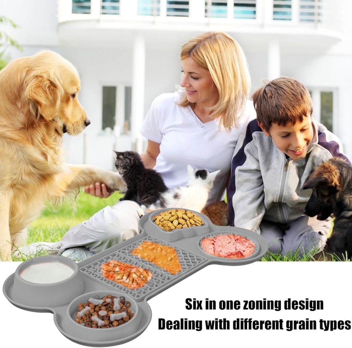Tapis de Léchage Multifonction pour Chiens et Chats
