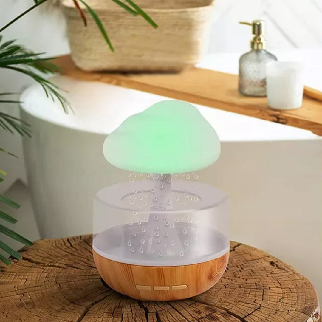 Humidificateur Diffuseur D'huiles Essentielles et Veilleuse Colorée