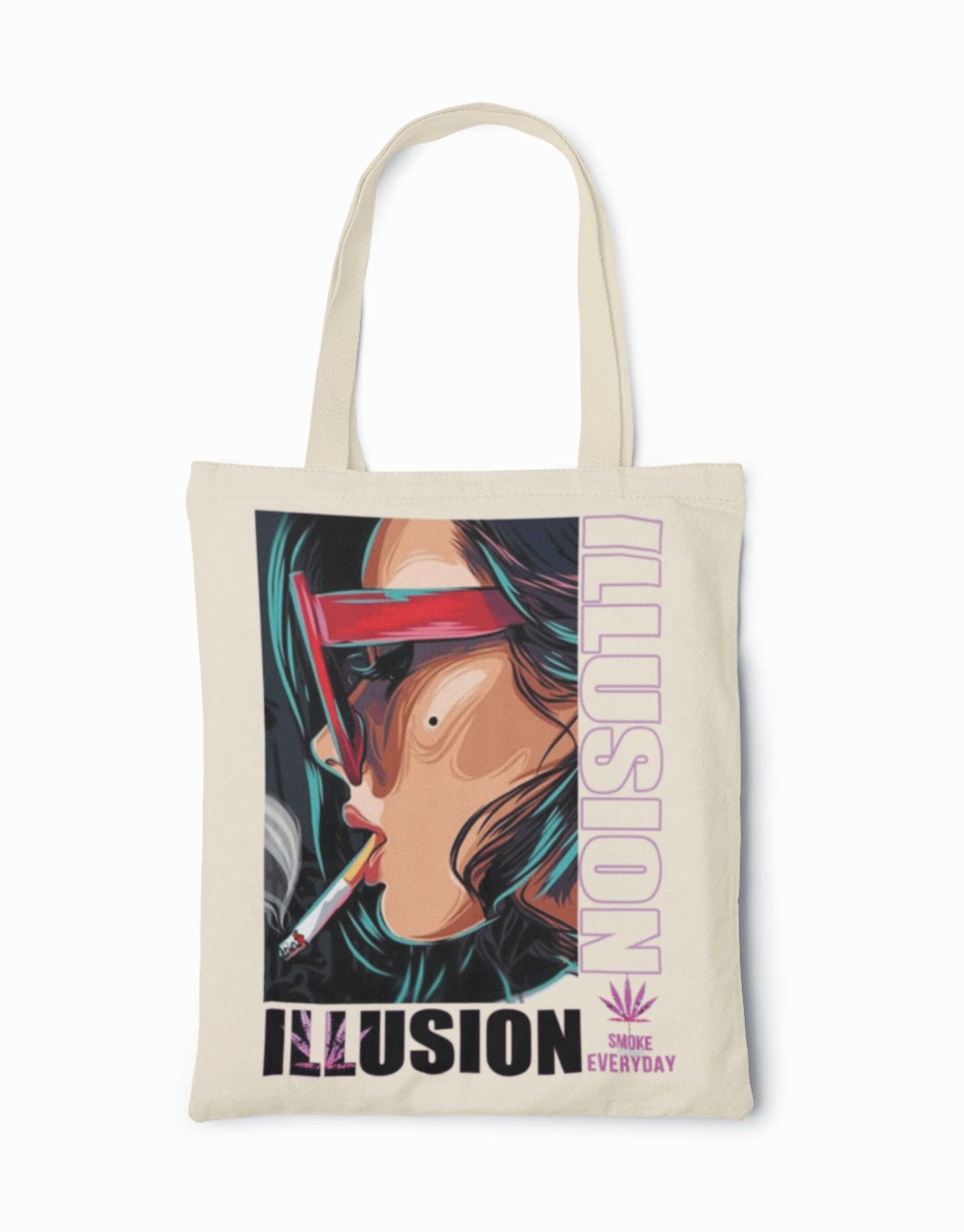 Tote bag illusion